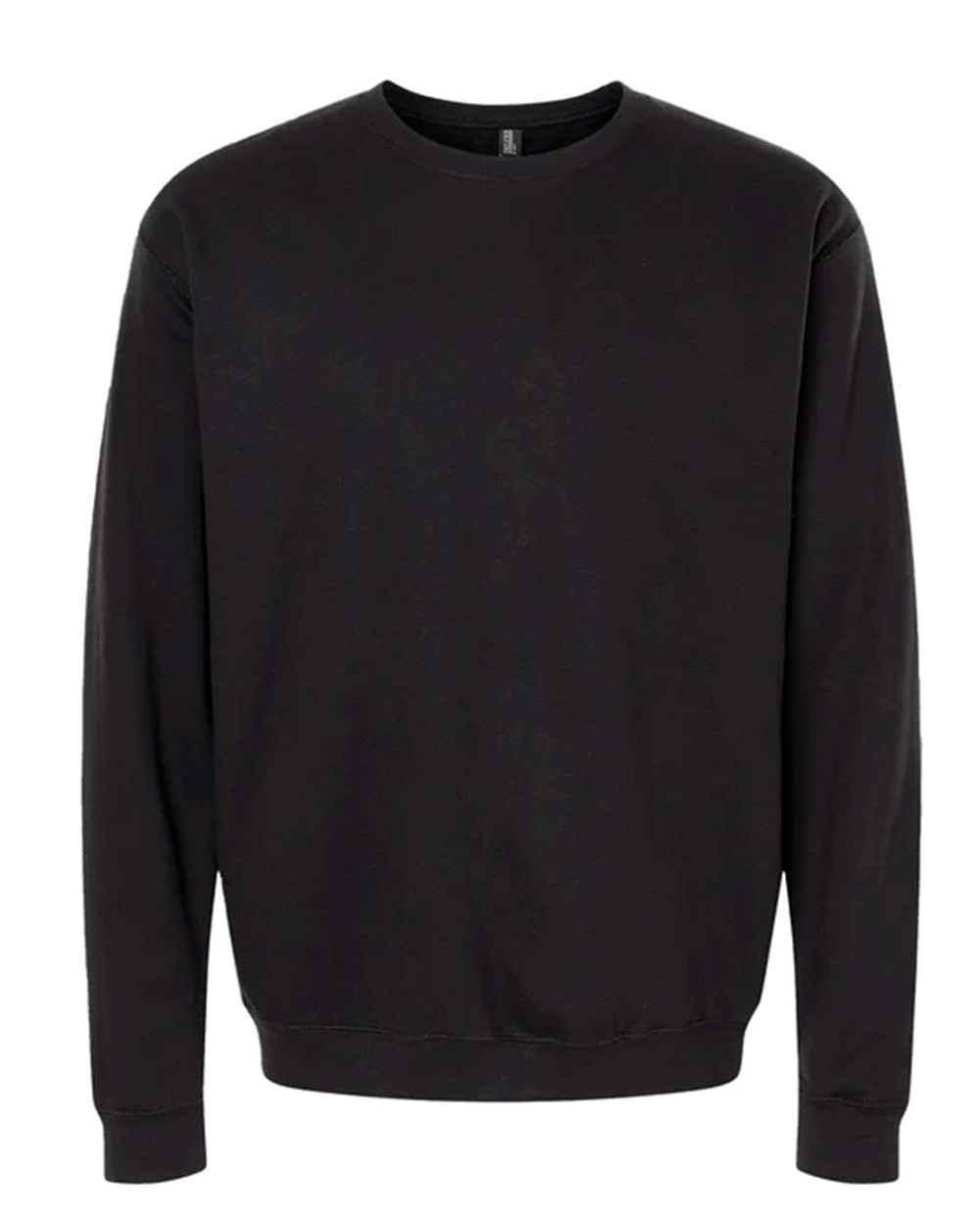 Sudadera negra lisa hombre 2025